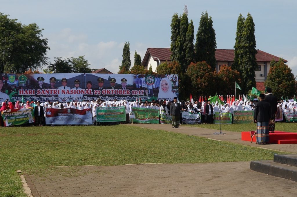 Peringatan Hari Santri Teguhkan Santri Purbalingga Sebagai Penegak Pancasila, UUD 45 dan NKRI