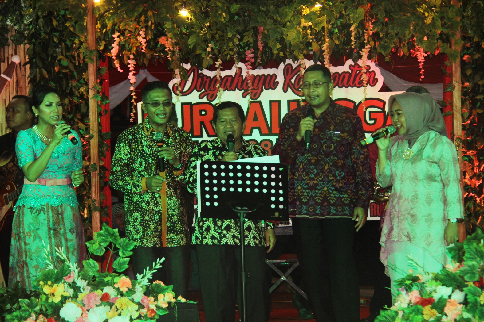 Yowis Band Meriahkan Malam Resepsi Hari Jadi Ke 188 Purbalingga