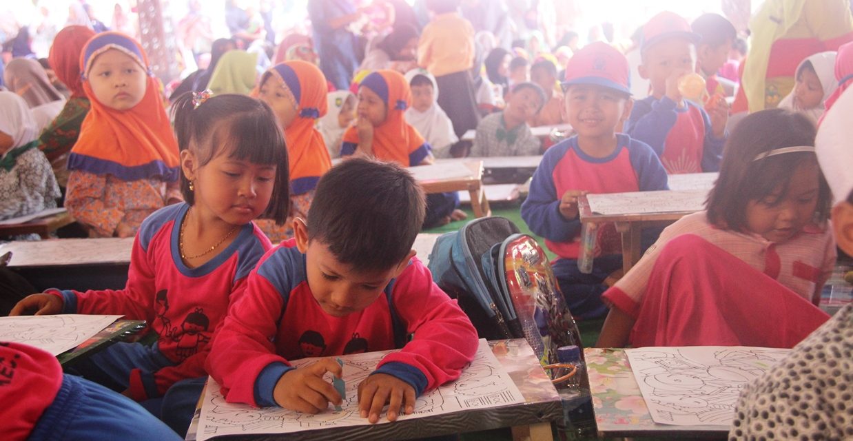 Lomba Mewarnai Bagi Anak Didik TK/BA/RA Tingkat Kabupaten Purbalingga Tahun 2019