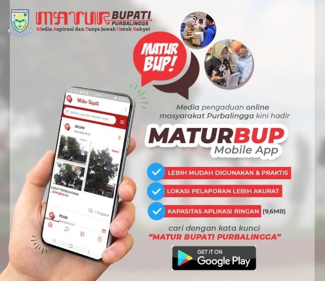 APLIKASI MATUR BUPATI VERSI MOBILE