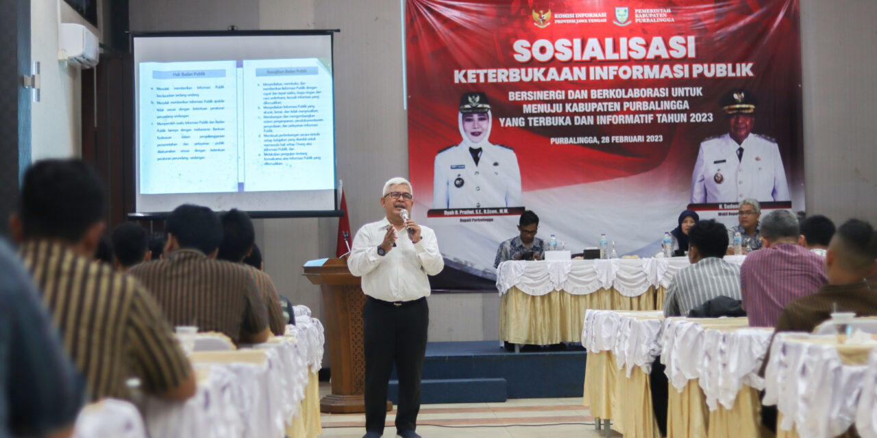Menuju Purbalingga Informatif, Dinkominfo Sosialisasikan KIP