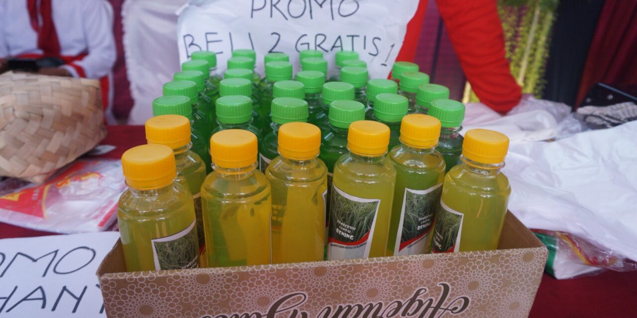 UMKM Desa Tlagayasa Manfaatkan Sereh Untuk Pembersih Lantai