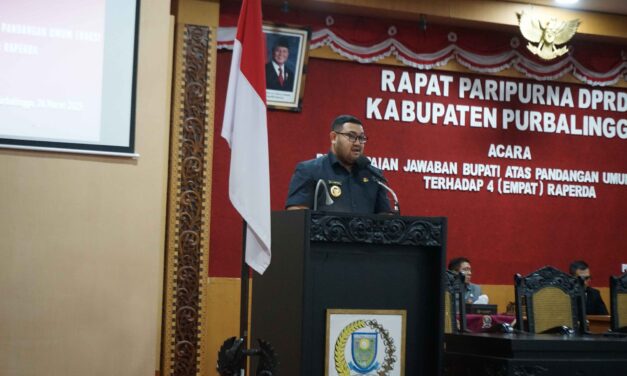 4 Raperda Akan Dibahas Lebih Lanjut Dengan Pansus DPRD Kabupaten Purbalingga