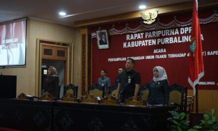 Fraksi-Fraksi DPRD Purbalingga Sepakati Pembahasan Lanjutan Empat Raperda Strategis