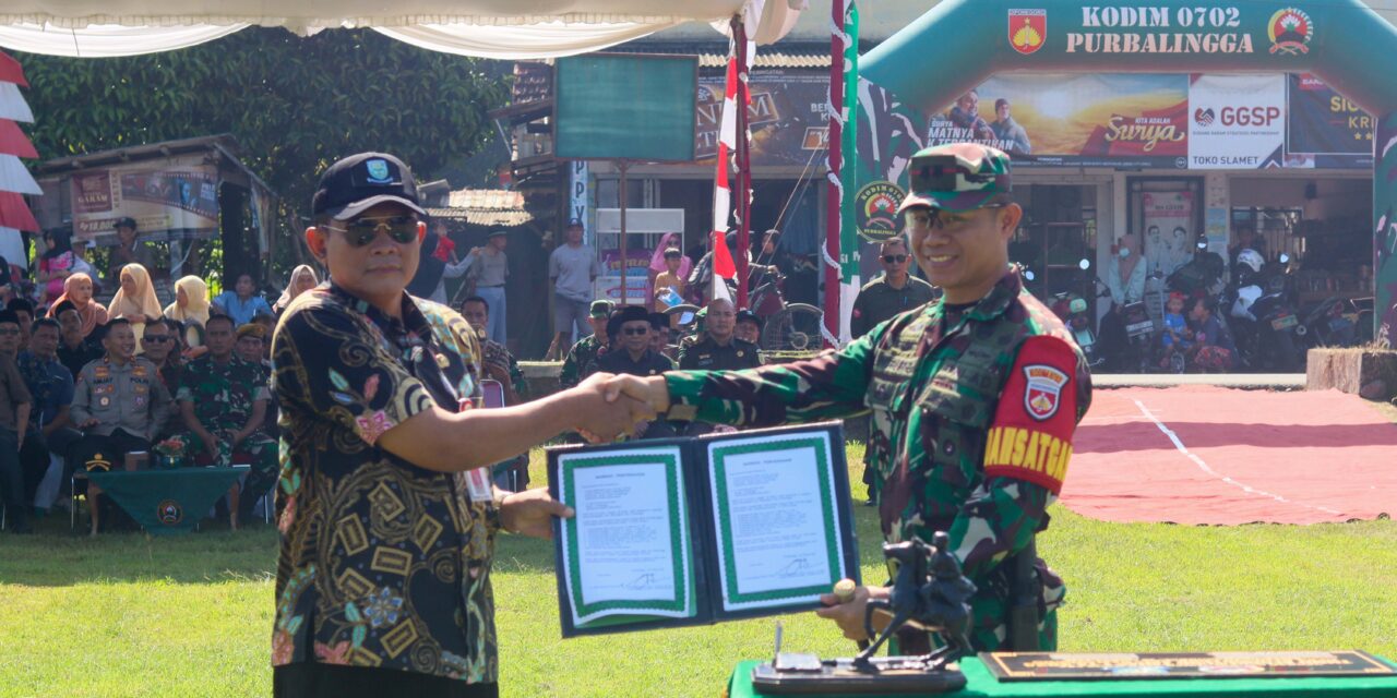 TMMD Desa Kedunglegok Selesai Tepat Waktu