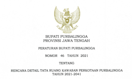 PERBUP RDTR KAWASAN PERKOTAAN PURBALINGGA TAHUN 2021-2041