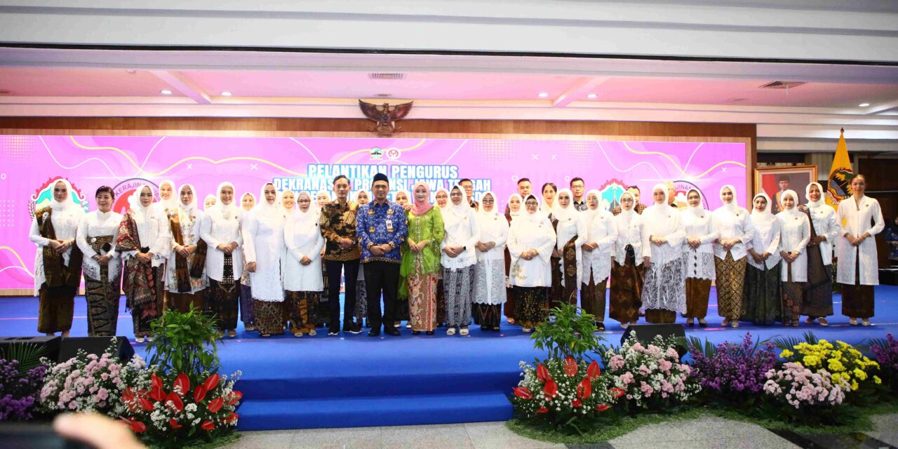 Dukung Kemandirian Ekonomi UMKM Jateng, Ketua Dekranasda Dilantik