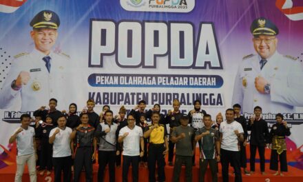 POPDA Kabupaten Purbalingga Ditutup Dengan Pertandingan Pencak Silat
