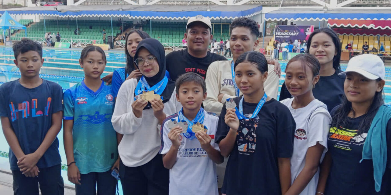 Purbalingga Sabet 17 Medali di Kejurprov Renang Jateng 2025