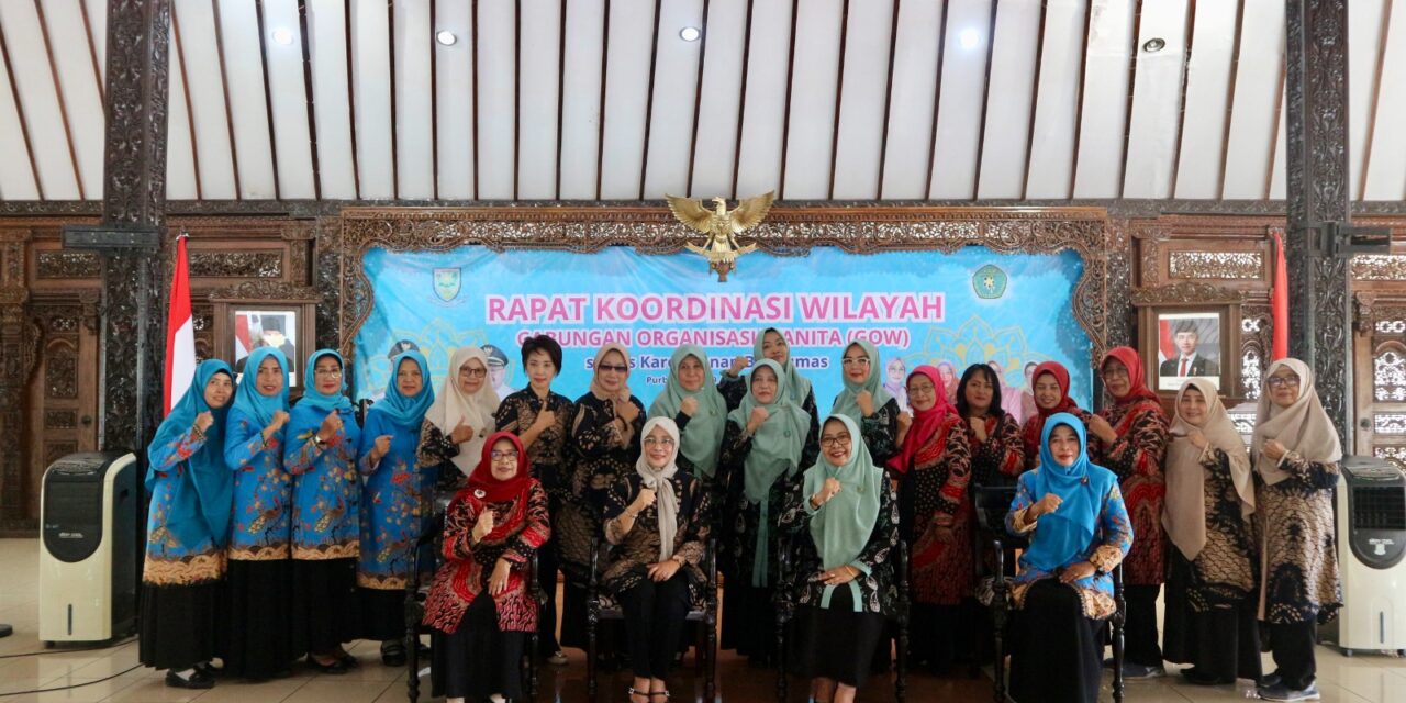 Rakorwil GOW Banyumas Raya, Perempuan Harus Jadi Garda Terdepan Wujudkan Keluarga Berkualitas