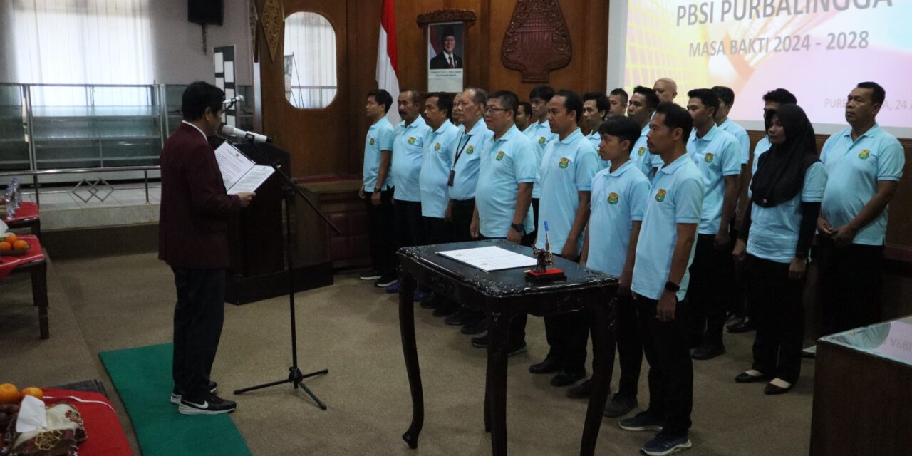 Pengurus Baru Dilantik, PBSI Purbalingga Siap Kolaborasi Untuk Raih Prestasi