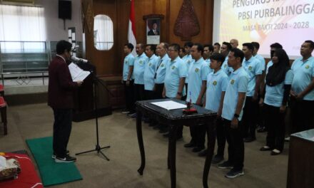 Pengurus Baru Dilantik, PBSI Purbalingga Siap Kolaborasi Untuk Raih Prestasi