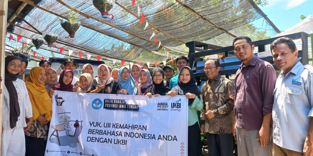 Badan Pengembangan dan Pembinaan Bahasa Kunjungi Limbah Pustaka Purbalingga