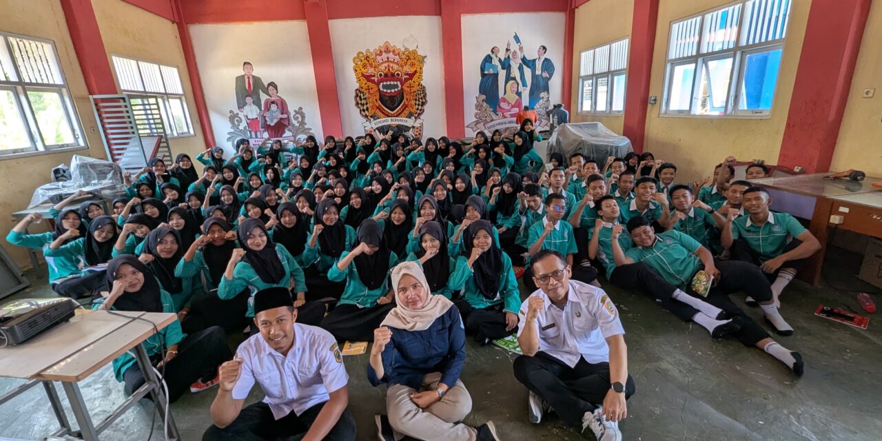 Ratusan Siswa SMKN 1 Kaligondang Asah Kemampuan Public Speaking Lewat Program P5