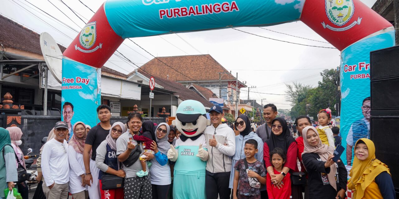 Beragam Pelayanan Publik dan Spot Olahraga Meriahkan Purbalingga Car Free Day