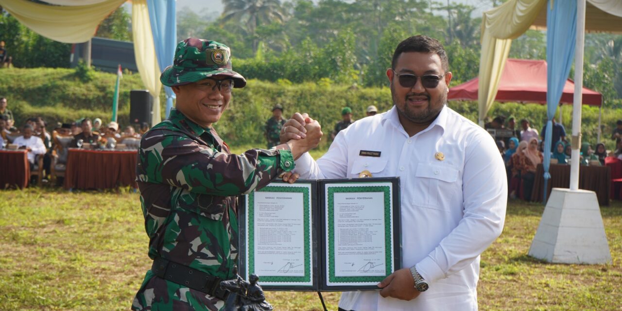 TMMD Sengkuyung Tahap II 2025 Rampung, Desa Ponjen Kini Punya Jalan Baru