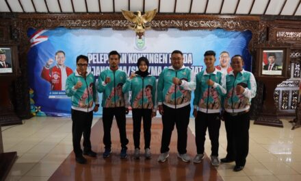 Wabup Dimas Melepas 73 Atlet  POPDA dengan Semangat Tinggi