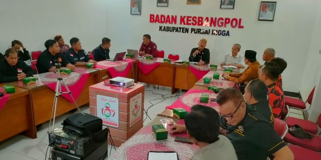 Dukung Misi Bupati-Wabup, Bakesbangpol Purbalingga Gelar Sosialisasi Digitalisasi Pelaporan Keberadaan Ormas