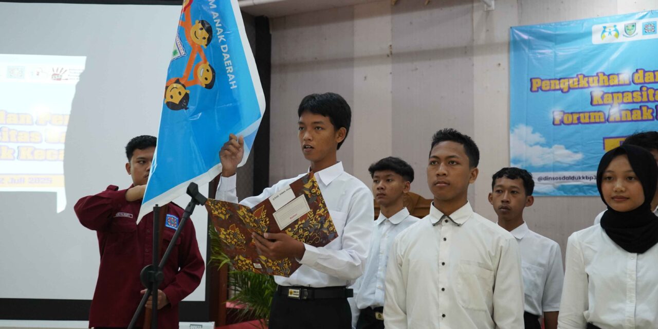 70 Anggota Forum Anak Kecamatan Siap Jadi Pelopor dan Pelapor Perlindungan Bagi Anak