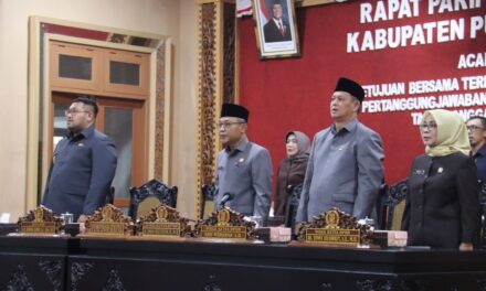 DPRD Purbalingga Setujui Raperda Pertanggungjawaban Pelaksanaan APBD 2024