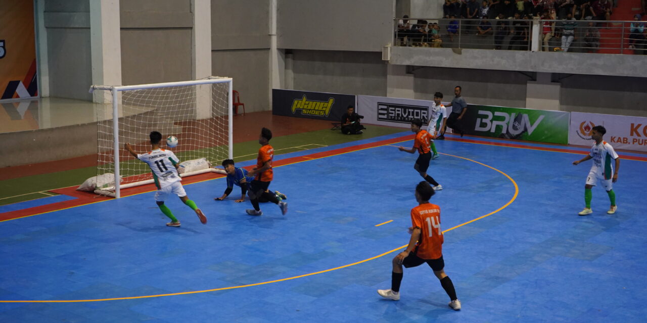 Laga Pembuka Kejurprov Futsal Jateng 2025, Purbalingga Menang Dramatis