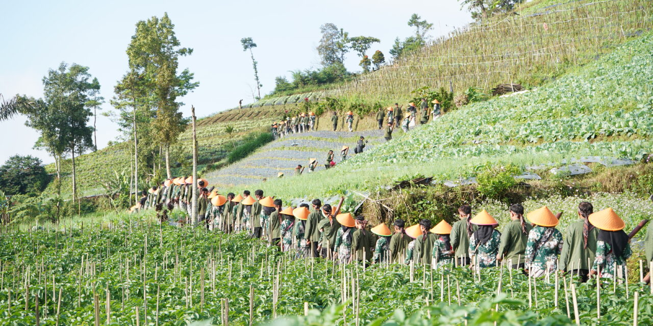 Pengambilan Air Tuk Sikopyah, Wujud Syukur dan Cinta Alam Warga di Lereng Gunung Slamet