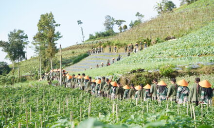 Pengambilan Air Tuk Sikopyah, Wujud Syukur dan Cinta Alam Warga di Lereng Gunung Slamet