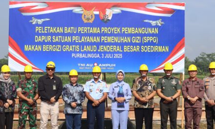 Lanud J.B. Soedirman Bangun Dapur Makan Bergizi Gratis untuk Ribuan Siswa di Purbalingga