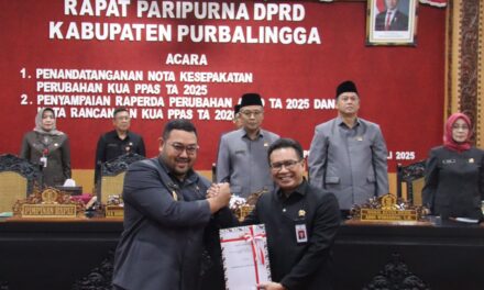 Pemkab Sampaikan Raperda Perubahan APBD 2025 dan KUA-PPAS 2026, Tandai Arah Baru Pembangunan Purbalingga