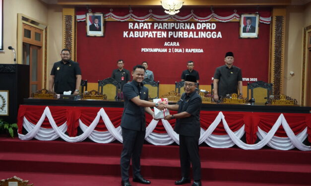 Dua Raperda Disampaikan dalam Paripurna DPRD Purbalingga