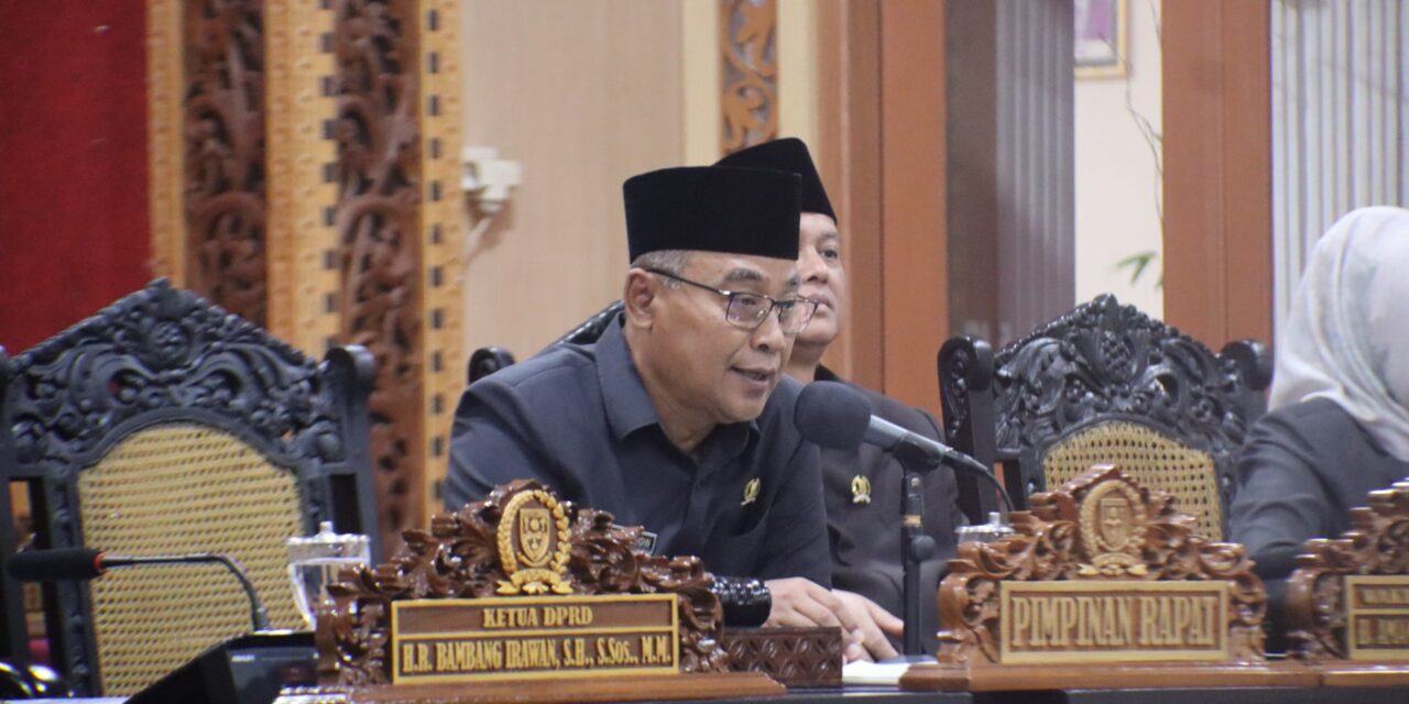 Fraksi DPRD Purbalingga Sampaikan Pandangan Umum atas Dua Raperda