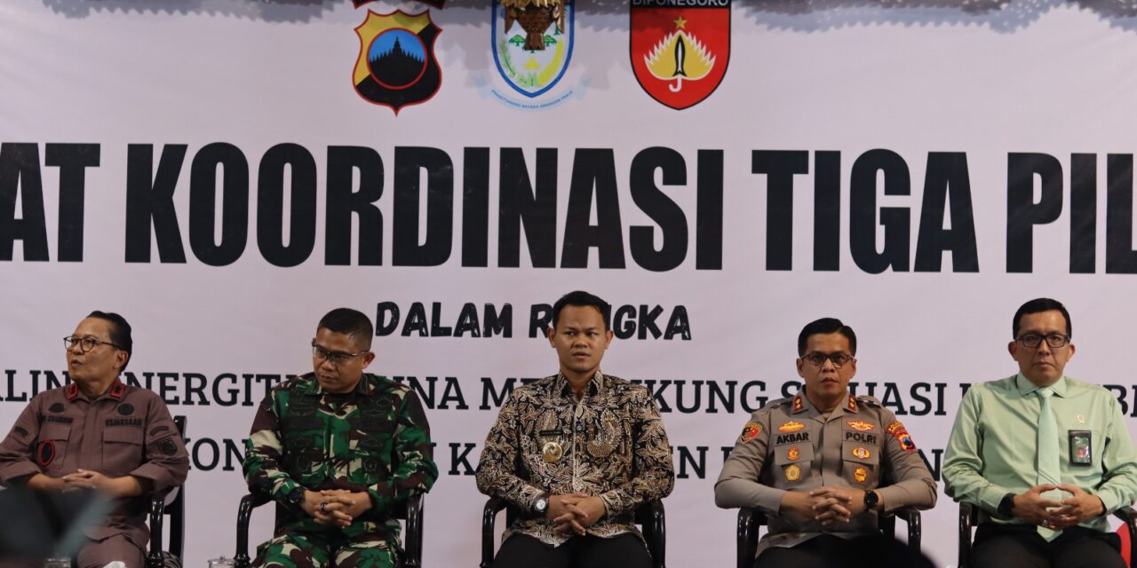 Sinergi Tiga Pilar Jadi Kunci Kondusivitas dan Pembangunan di Purbalingga