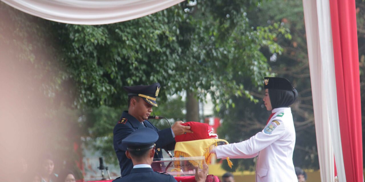 Tuntas Tugas Paskibra Purbalingga Semayamkan Sang Saka Merah Putih