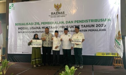 BAZNAS Jateng dan Kemenag Salurkan Bantuan Usaha untuk 115 Mustahik Produktif