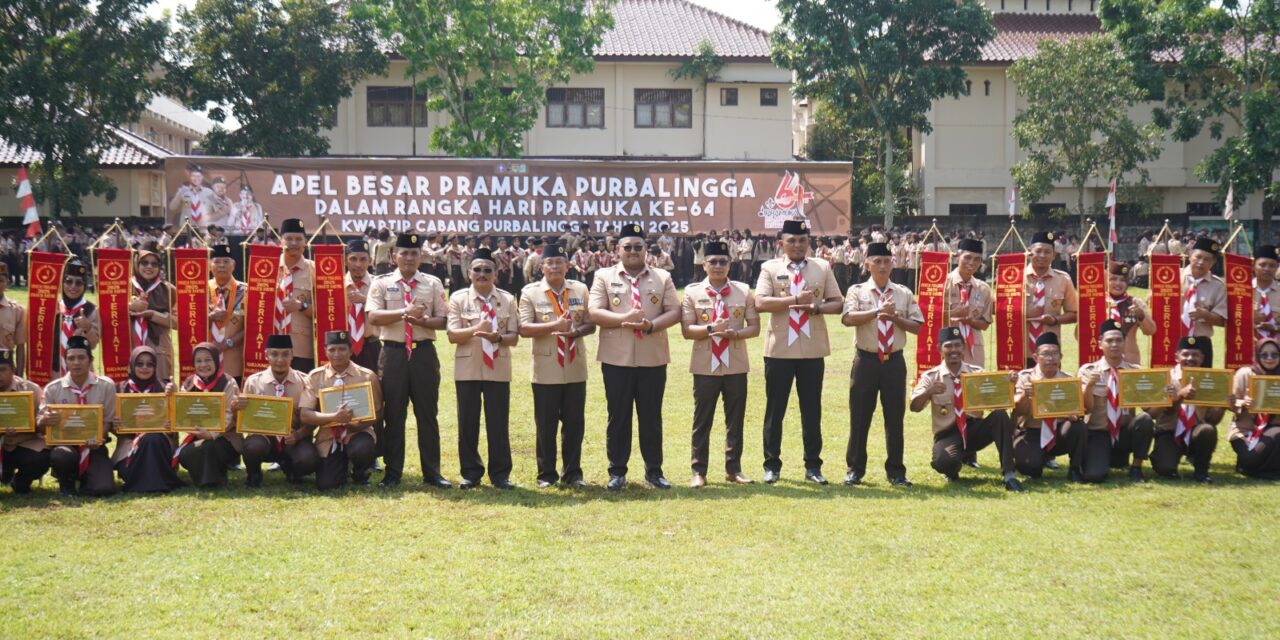 Apel Besar Hari Pramuka ke-64, Wabup Dimas Apresiasi Dedikasi Pramuka Purbalingga