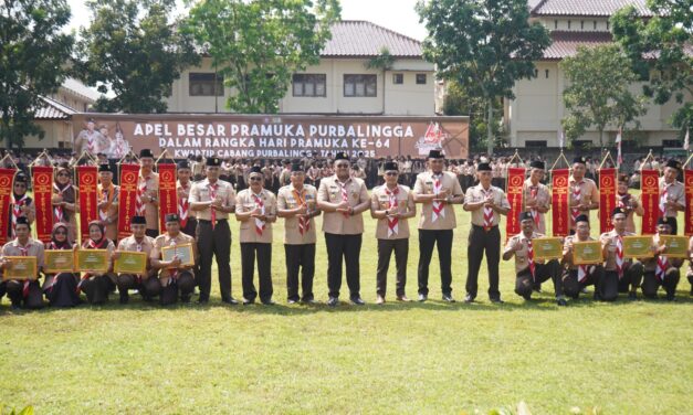 Apel Besar Hari Pramuka ke-64, Wabup Dimas Apresiasi Dedikasi Pramuka Purbalingga