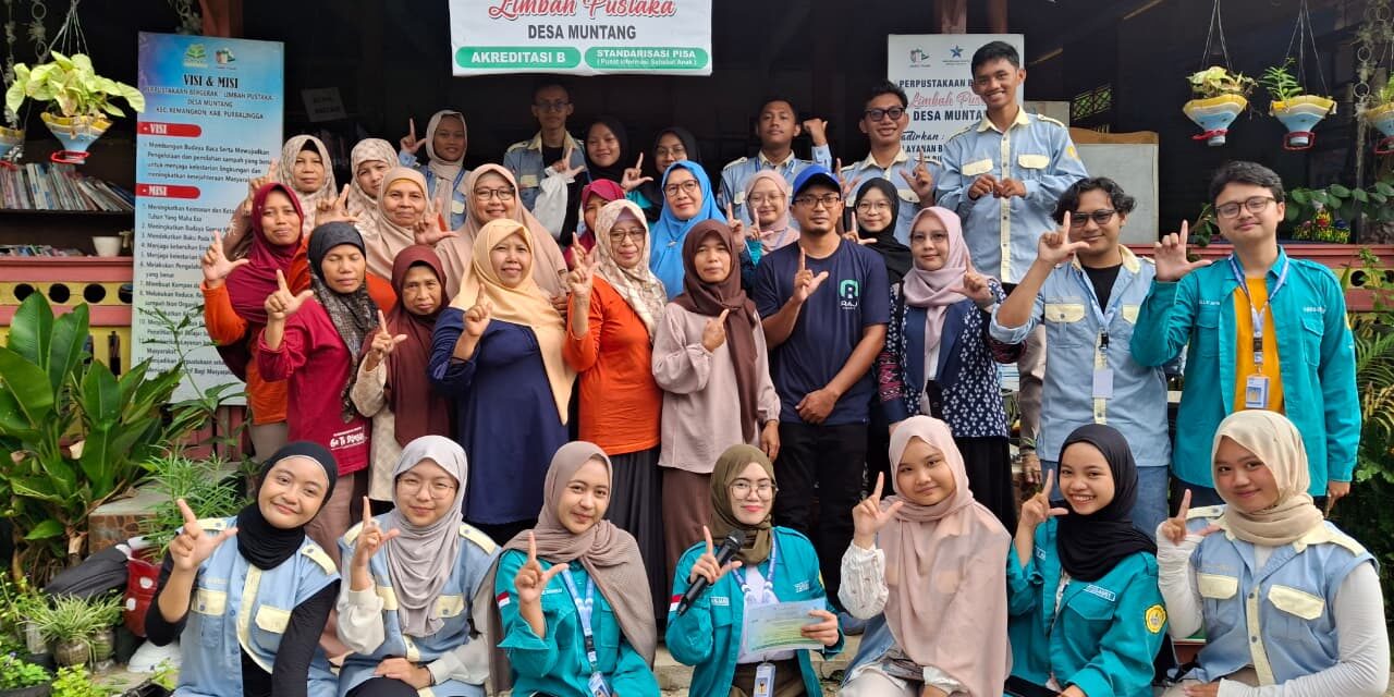 PPK Ormawa UKMPR Kenalkan Pertanian Terpadu dan Digitalisasi Bank Sampah di Desa Muntang