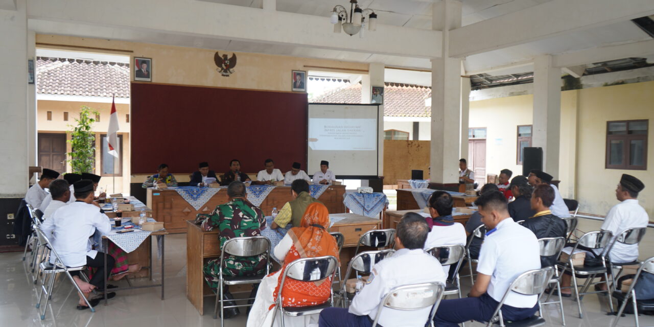 Pembangunan Ruas Jalan Majingklak–Tunjungmuli Disosialisasikan, Nilai Proyek Capai Rp16 Miliar