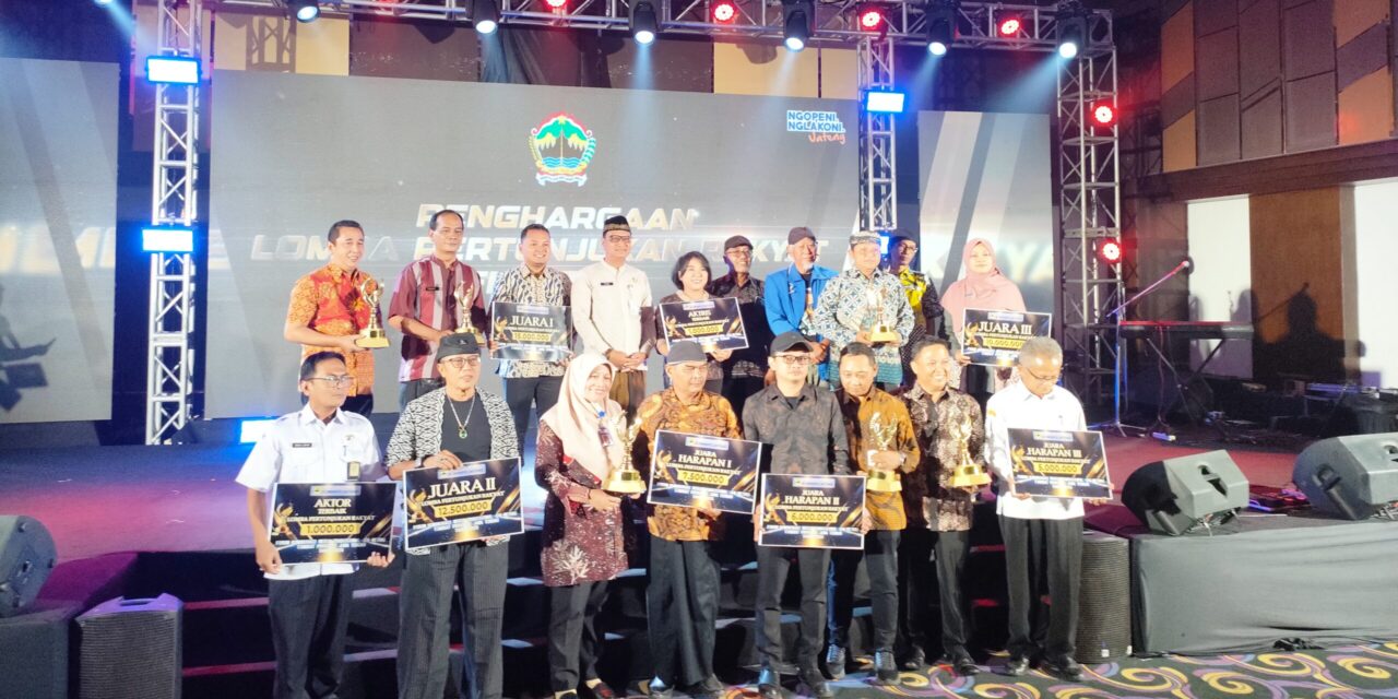 Diskominfo Jateng Apresiasi FK Metra dan KIM dalam Penganugerahan Lomba 2025