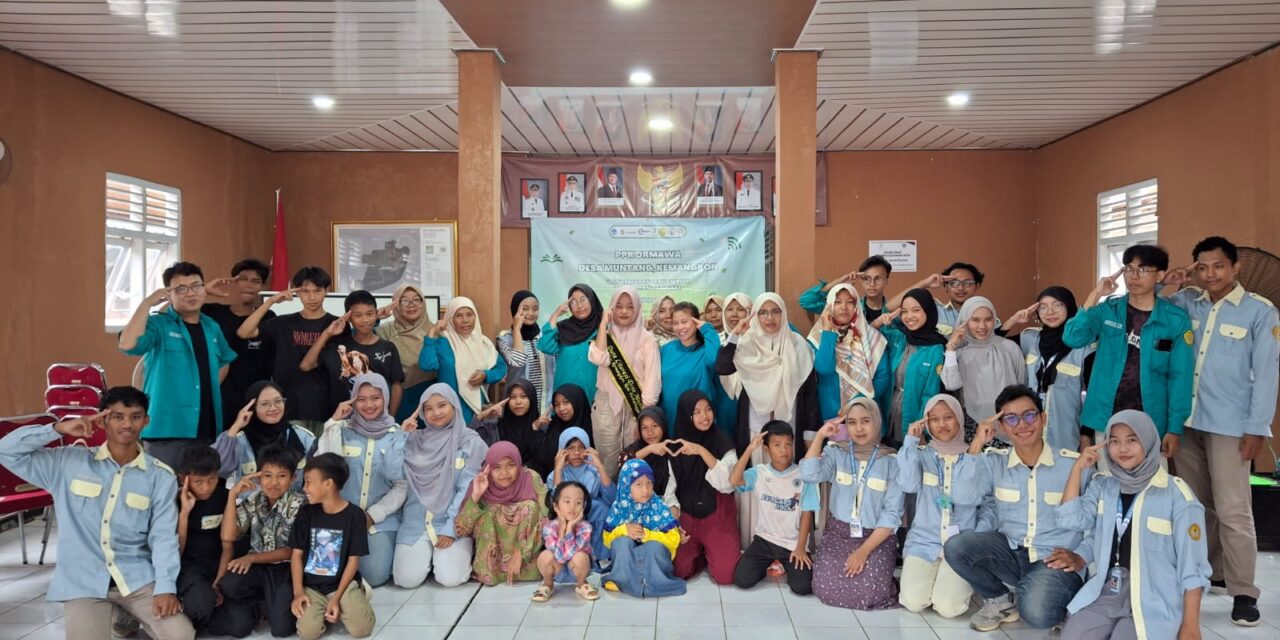 PPK ORMAWA UKMPR Resmikan Kelompok SEKAR, Wadah Perempuan Kreatif dan Responsif di Desa Muntang