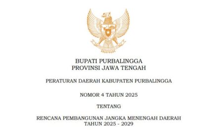 RENCANA PEMBANGUNAN JANGKA MENENGAH DAERAH (RPJMD) PURBALINGGA TAHUN 2025 – 2029