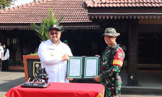 TMMD Sengkuyung Tahap IV, TNI dan Pemkab Purbalingga Bangun Jalan Baru di Kradenan