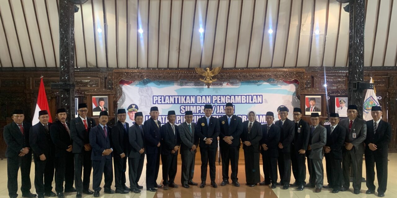 Bupati Fahmi Lakukan Penataan Birokrasi Perdana, Lantik 16 Pejabat Pimpinan Tinggi Pratama