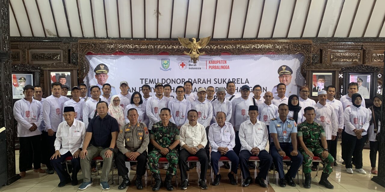 424 Pendonor Sukarela Terima Penghargaan dari PMI Purbalingga