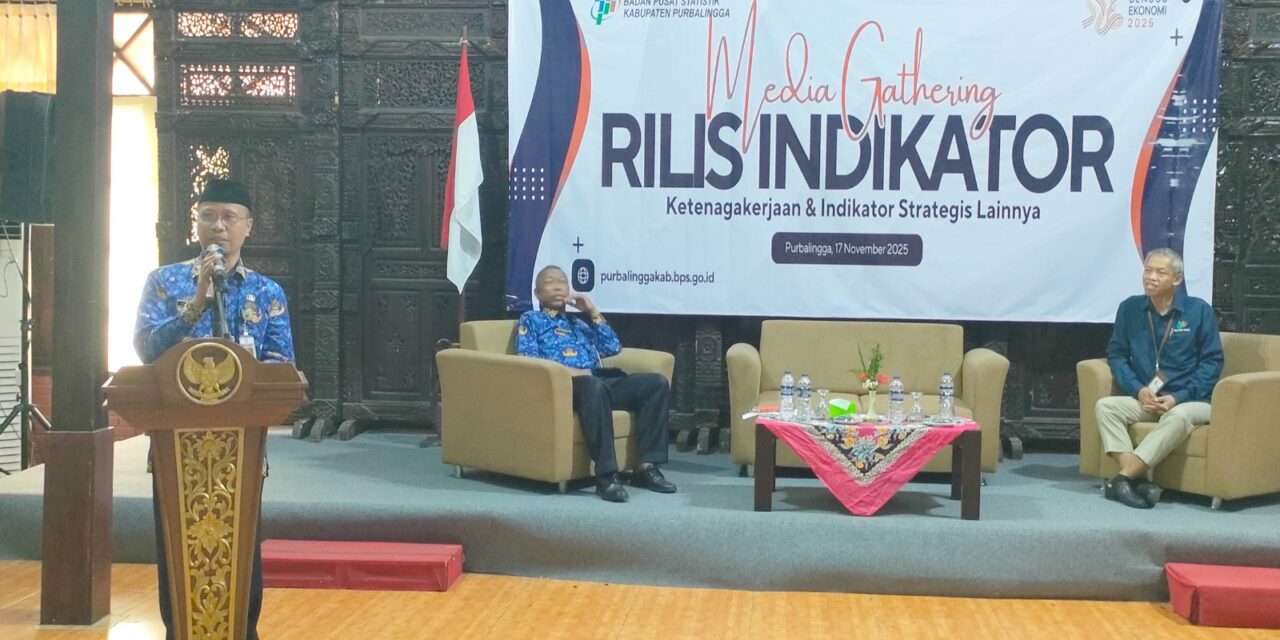 BPS Purbalingga Gelar Media Gathering, Rilis Data Ketenagakerjaan dan Indikator Strategis