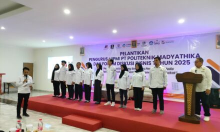 Politeknik Madyathika Lantik Pengurus HIPMI Perguruan Tinggi, Siap Perkuat Kolaborasi dengan SMA/SMK/MA se-Purbalingga