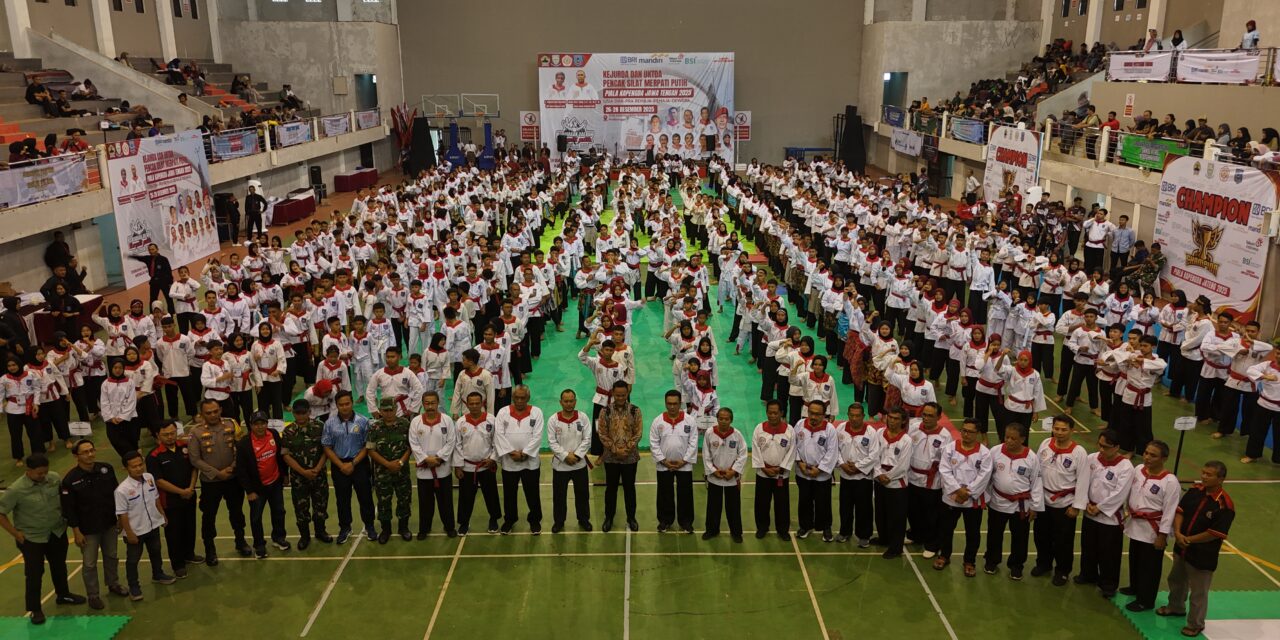 Purbalingga Jadi Tuan Rumah, 502 Peserta Ikuti Kejurda dan UKTDA Merpati Putih Jateng 2025