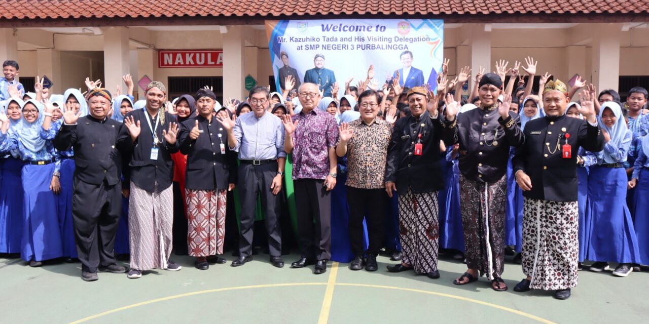 Kunjungan Wali Kota Tono City ke SMPN 3 Purbalingga, Buka Peluang Pertukaran Pelajar Indonesia–Jepang