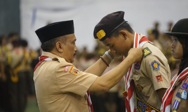 3.646 Pramuka Purbalingga Resmi Dikukuhkan sebagai Pramuka Garuda