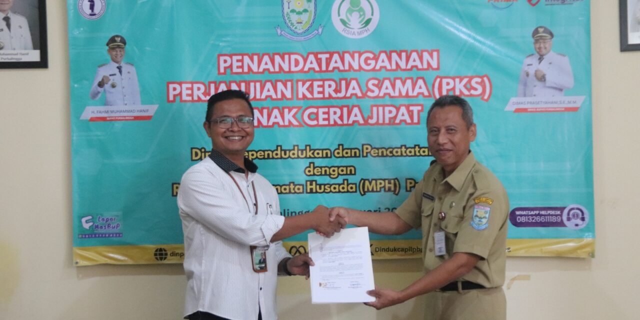 Bayi Baru Lahir di Purbalingga Langsung Terlayani Dokumen Kependudukan dan BPJS lewat Anak Ceria Jipat